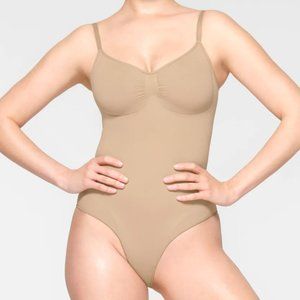SKIMS Tan Brief Bodysuit